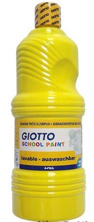 Farby Tempery Giotto Paint 1000 Ml Żółty Lyra 535502 Lyra