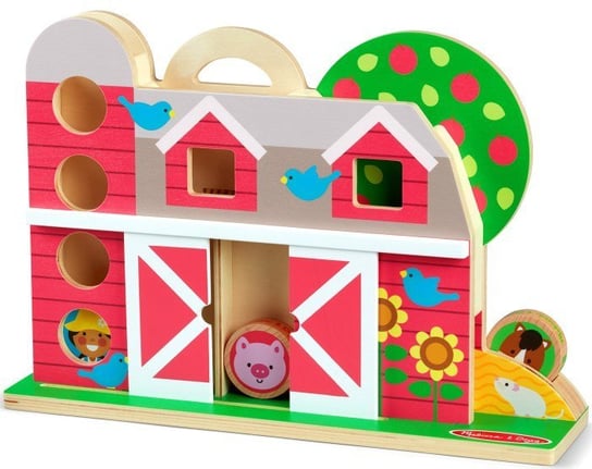 Farma z krążkami GO Tots Barnyard Tumble Melissa and Doug Inna marka