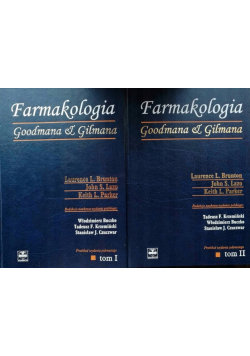 Farmakologia Goldmana i Gilmana Tom I i II Czelej