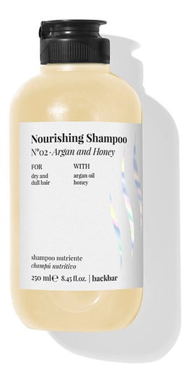 Farmavita, Nourishing no.2, Odżywczy szampon do włosów argan and honey, 250 ml Farmavita