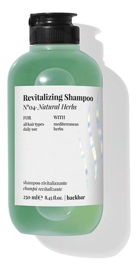 Farmavita, Revitalizing shampoo no.4, Rewitalizujący szampon do włosów natural herbs, 250 ml Farmavita