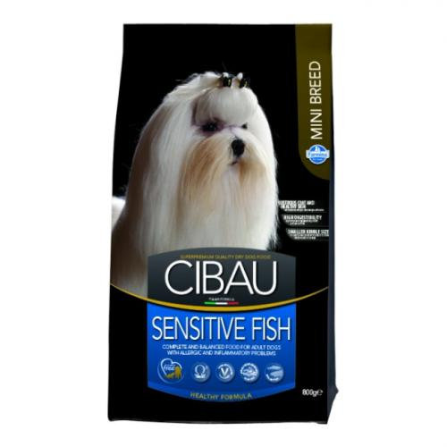 FARMINA Cibau Sensitive Fish Mini - sucha karma dla psa 800g FARMINA