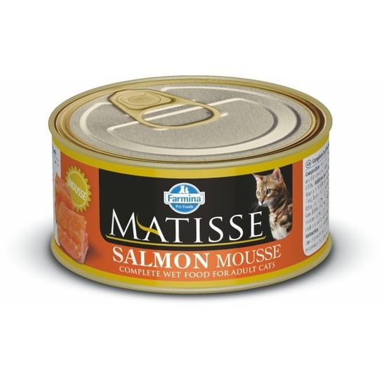 FARMINA Matisse łosoś dla kota puszka 85g FARMINA