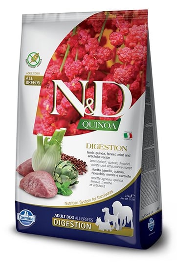 Farmina N&D Quinoa canine DIGESTION LAMB 2,5kg FARMINA