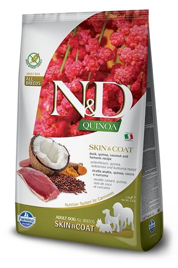 Farmina N&D Quinoa canine SKIN & COAT DUCK 2,5kg FARMINA