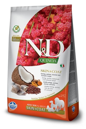 Farmina N&D Quinoa Canine SKIN & COAT HERRING 2,5kg FARMINA