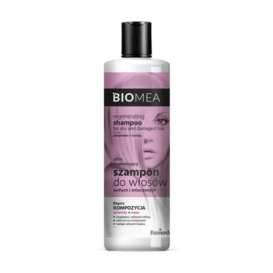 Farmona, Biomea, ultra regenerujący szampon do włosów suchych i zniszczonych , 400ml Farmona