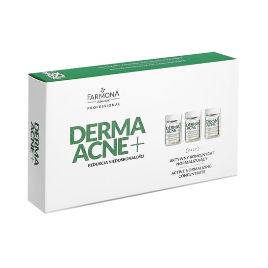 Farmona, Derma Acne+, aktywny koncentrat normalizujący, 5 szt. Farmona