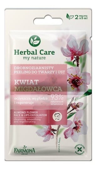 Farmona, Herbal Care, peeling drobnoziarnisty kwiat migdałowca, 2x5ml Farmona