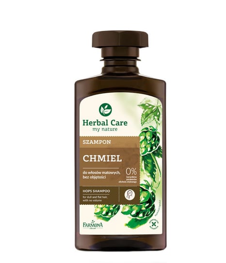Farmona, Herbal Care, szampon chmielowy nadający objętość, 330 ml Farmona