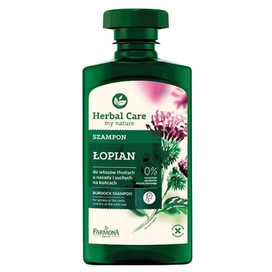 Farmona, Herbal Care, szampon Łopian, 330 ml Farmona