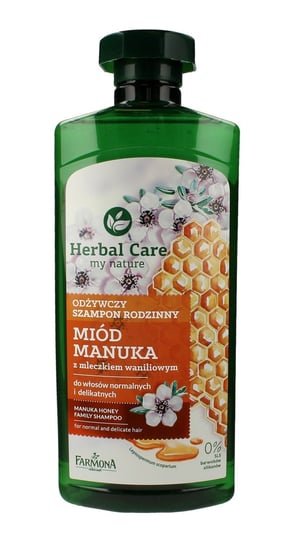 Farmona, Herbal Care, szampon odżywczy Miód Manuka, 500 ml Farmona