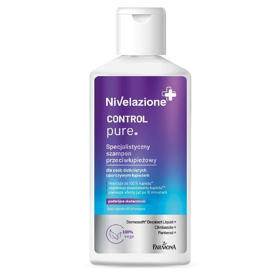 Farmona, Nivelazione Control Pure, specjalistyczny szampon przeciwłupieżowy, 100 ml Farmona