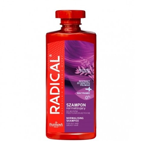 Farmona, Radical Normalising, szampon normalizujący do włosów przetłuszczających się, 400 ml Farmona