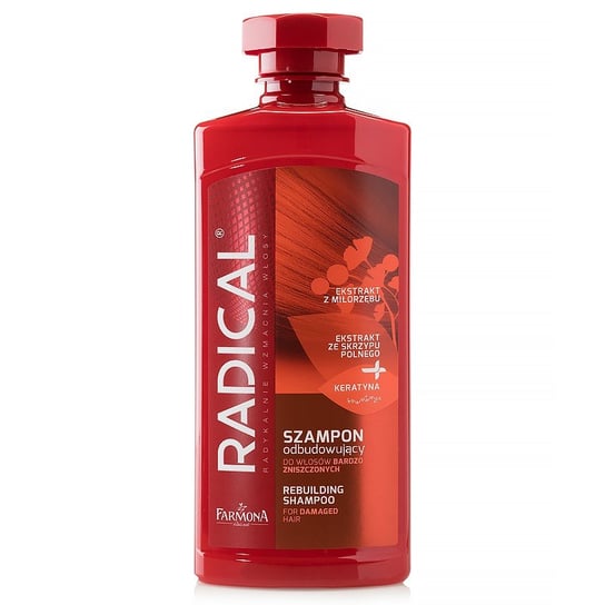 Farmona, Radical Rebulding, szampon odbudowujący do włosów bardzo zniszczonych, 400 ml Farmona