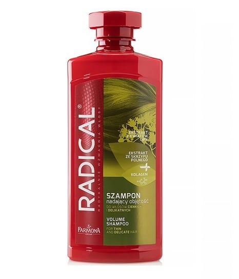 Farmona, Radical Volume, szampon nadający objętość do włosów cienkich i delikatnych, 400 ml Farmona