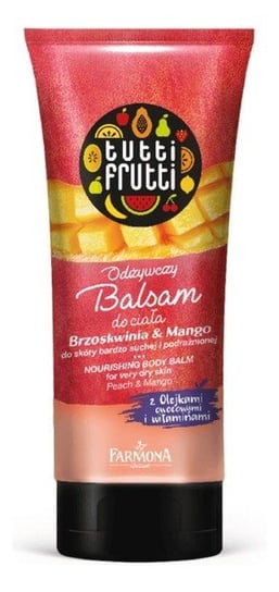 Farmona Tutti Frutti odżywczy Balsam do ciała Brzoskwinia & Mango 200ml Farmona