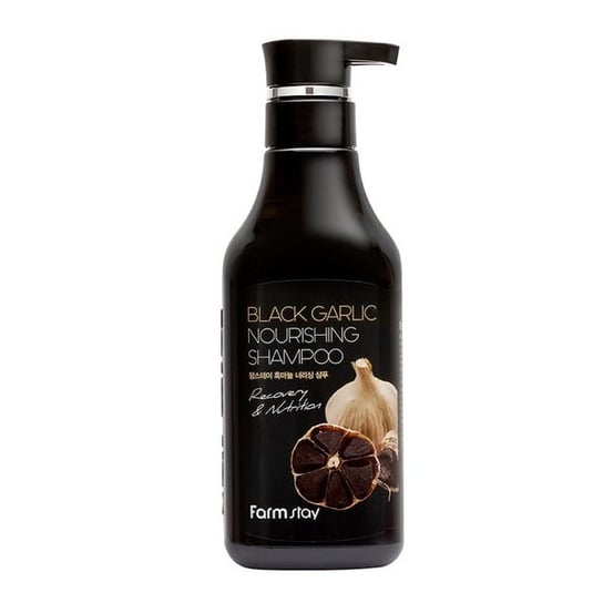 FarmStay, Black Garlic Nourishing Shampoo, Odżywczy Szampon Do Włosów, 530ml Farmstay