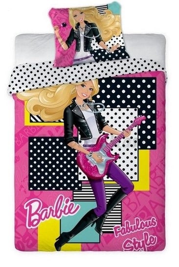 Faro, Barbie, Pościel dziecięca, 160x200 cm Mówisz i Masz