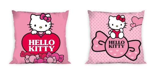 Faro, Hello Kitty, Poszewka na poduszkę, 40x40 cm Faro