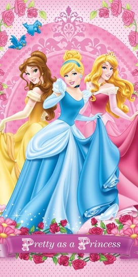 Faro, Księżniczki Disneya, Ręcznik plażowy, 70x140 cm Faro