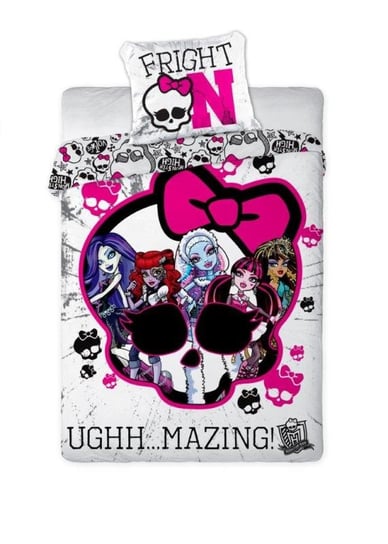 Faro, Monster High, Pościel dziecięca, 160x200 cm Faro