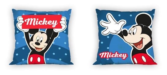 Faro, Myszka Mickey, Poszewka na poduszkę, 40x40 cm Faro