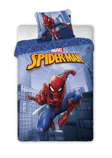 Faro, Spider-Man, Pościel dziecięca, 140x200, 70x90 cm Faro