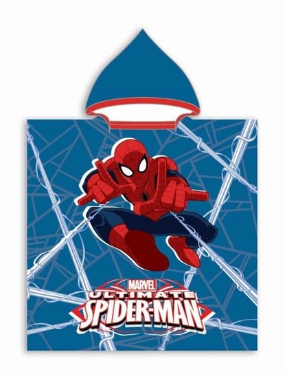 Faro, Spiderman, Poncho kąpielowe, 50x115 cm Faro