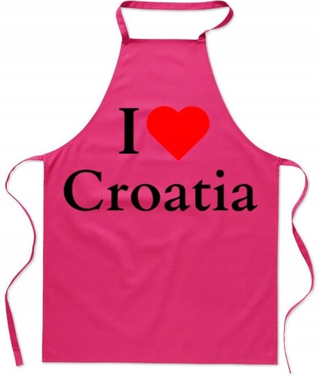 Fartuch Kuchenny I Love Croatia Kocham Chorwacje Wakacje Inna marka