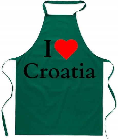 Fartuch Kuchenny I Love Croatia Kocham Chorwacje Wakacje Inna marka