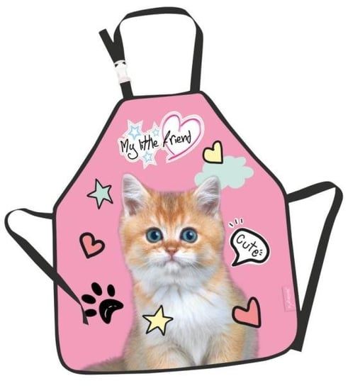 Fartuszek My Little Friend Różowy kot / Pink cat St.Majewski