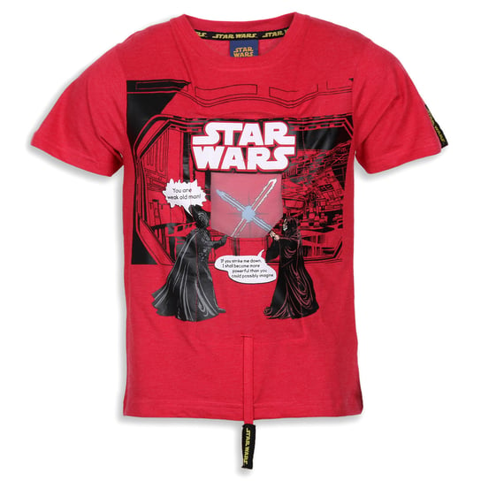 FashionUK, T-shirt chłopięcy z funkcyjnym okienkiem, Star Wars, rozmiar 110/116 Fashion UK