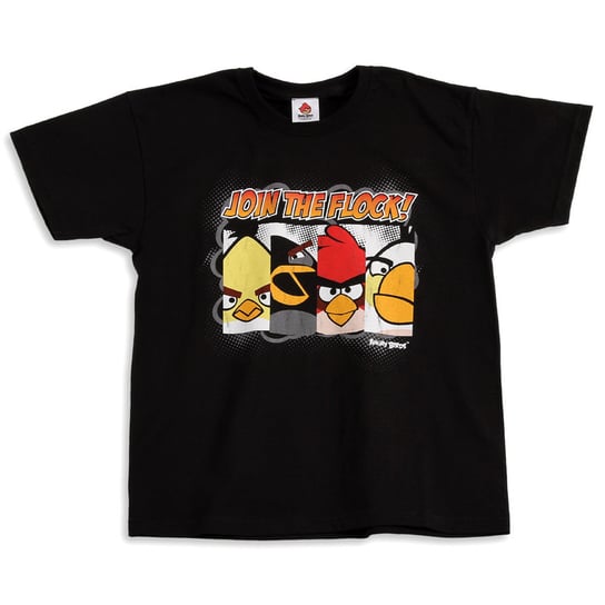 FashionUK, T-shirt chłopięcy z krótkim rękawem, Angry Birds, rozmiar 128 Fashion UK