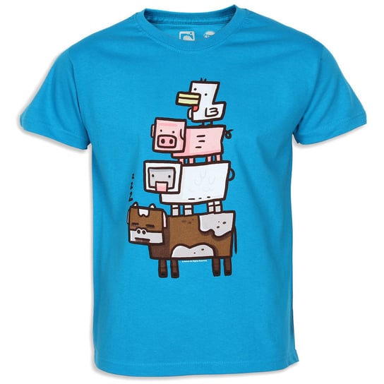 FashionUK, T-shirt chłopięcy z krótkim rękawem, Minecraft, rozmiar 146/152 UK Fashion
