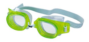 Fashy, Okulary pływackie, zielone, rozmiar uniwersalny Fashy