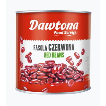 Fasola czerwona konserwowa 2600g Dawtona Dawtona