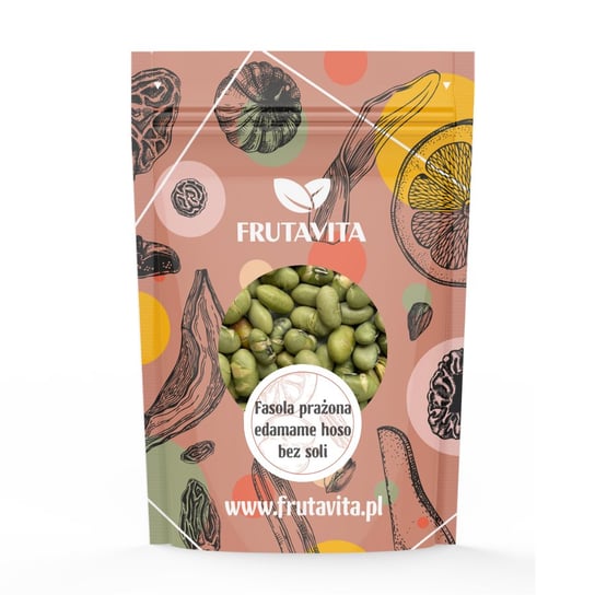 Fasola prażona edamame hoso - bez soli 250 g Frutavita