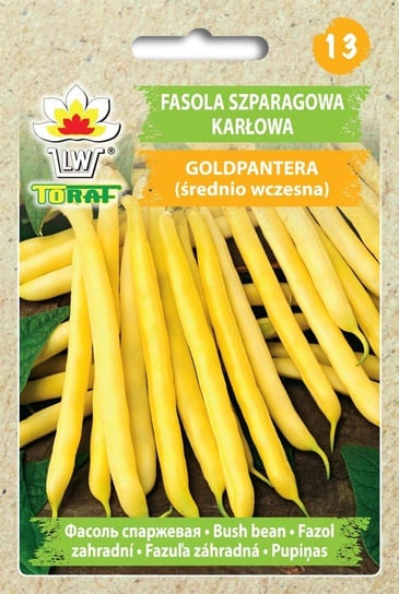 Fasola szp. karł. żółtostr. GOLDPANTERA (śr. wczesna)
Phaseolus vulgaris L. Toraf
