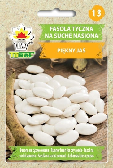 Fasola tyczna PIĘKNY JAŚ (na suche nasiona)
Phaseolus coccineus L. Inna marka