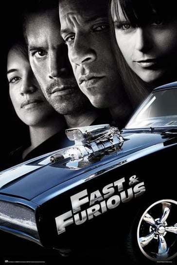 Fast and Furious 4 - plakat Grupoerik