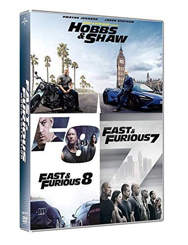 Fast & Furious 7-8 + Hobbs & Shaw Collection (Szybcy i wściekli 7-8 + Hobbs & Shaw) Wan James