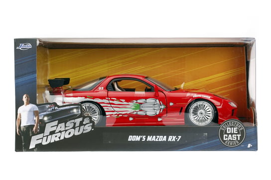 Fast & Furious, pojazd 1993 Mazda RX-7 1:24 Fast & Furious