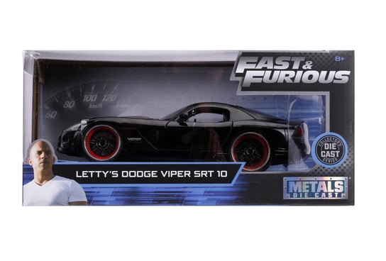 Fast & Furious, pojazd Dodge Viper SRT-10 1:24 Fast & Furious