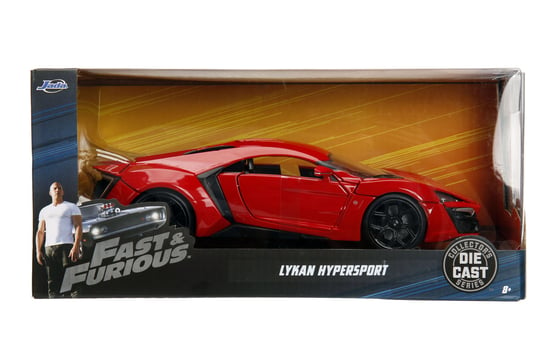 Fast & Furious, pojazd Lykan Hyperspot 1:24 Fast & Furious