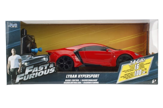 Fast & Furious, pojazd RC Lykan Hypersport 1:24 Fast & Furious