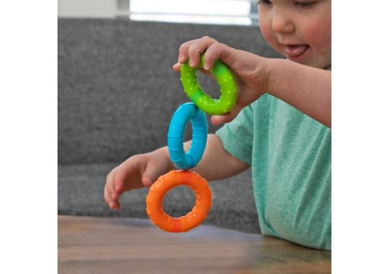 Fat Brain Toys, zabawka sensoryczna Magnetyczne Kółeczka SillyRings Fat Brain Toys