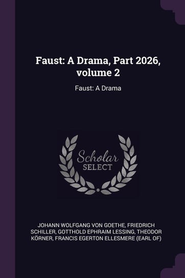 Faust von Goethe Johann Wolfgang