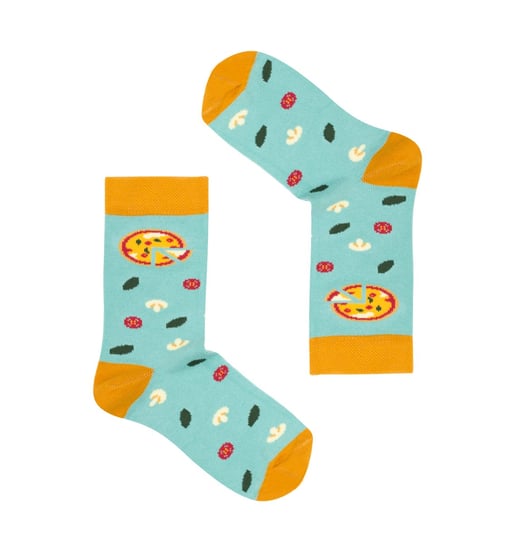 FAVES. Socks&Friends, Skarpety dziecięce, Pizza, rozmiar 31-35 FAVES. Socks&Friends