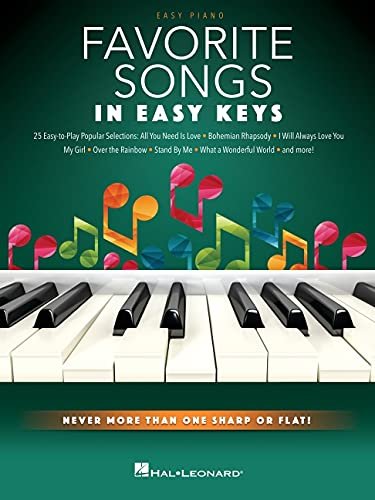Favorite Songs In Easy Keys Unknown